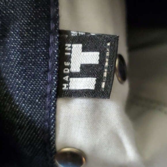 VERSACE Jeans Couture high rise painted straight leg jeans (fits like a 24) - Picture 11 of 15